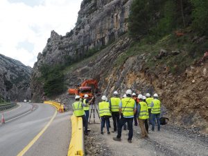 Inicio de las voladuras en el túnel de Tresponts